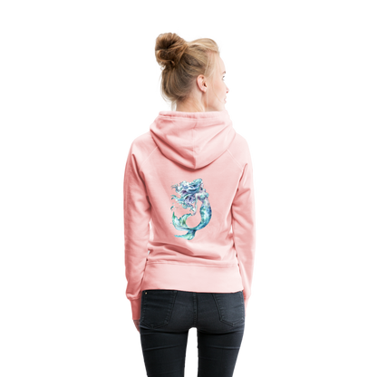 Meerjungfrau als Aquarelle - Frauen Premium Hoodie - by Artful Alchemist