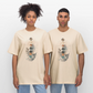 Mystic Mermaid – Mondphasen - Stanley/Stella Relaxed Fit Unisex Bio-T-Shirt Sparker - Weißgrau