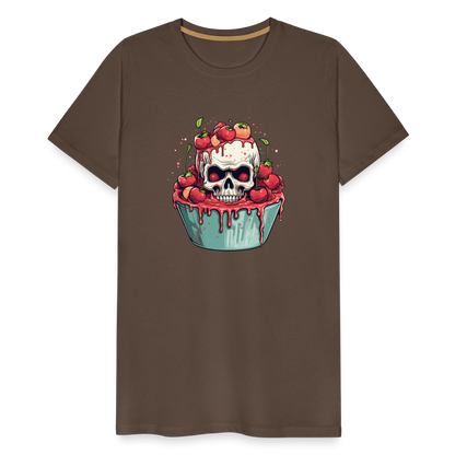 Gruseliges Horror Kirschtörtchen - Happy Halloween - Männer Premium T-Shirt - by Artful Alchemist