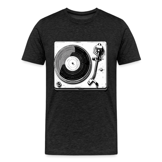 Analog Soul – Classic Vinyl Turntable - Männer Premium T-Shirt - by Artful Alchemist