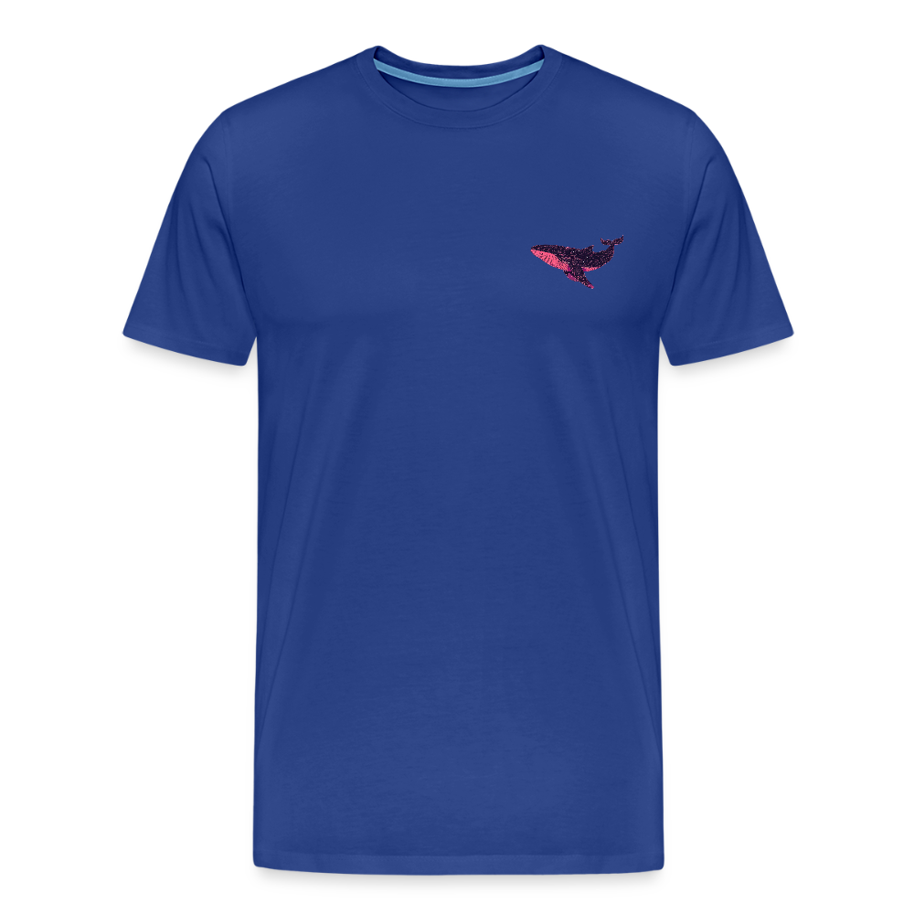 Stellar Whale – Minimalist Pocket - Männer Premium Bio T-Shirt - by Artful Alchemist