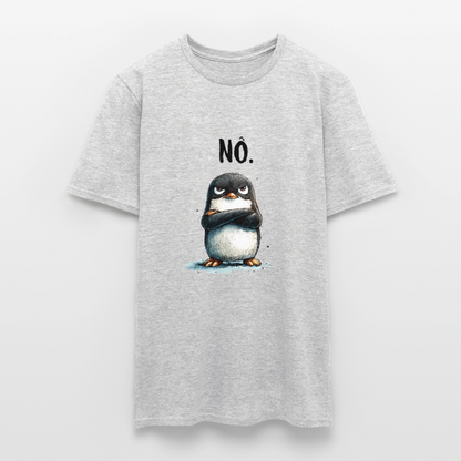 Grumpy Penguin "Nö" - Männer T-Shirt - by Artful Alchemist