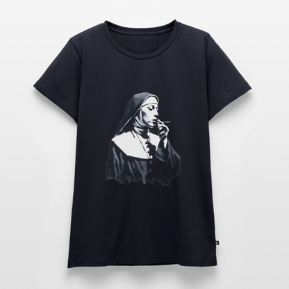 Urban Rebel Nun - Frauen Premium T-Shirt - by Artful Alchemist