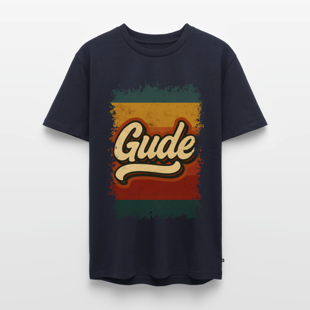 GUDE Shirt - Männer Premium T-Shirt - Navy