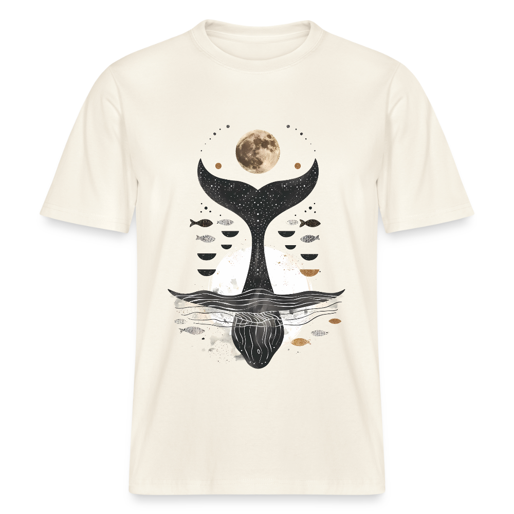 Moonwhale - Spirit of the Sea - Stanley/Stella Relaxed Fit Unisex Bio-T-Shirt Sparker - by Artful Alchemist