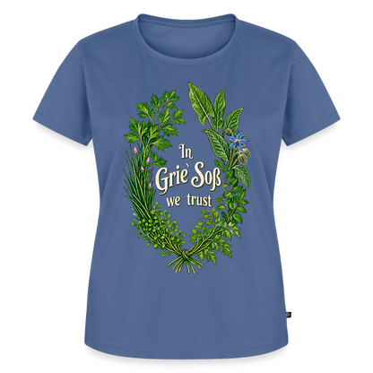 In Grie’ Soß We Trust - Frauen Premium T-Shirt - by Artful Alchemist