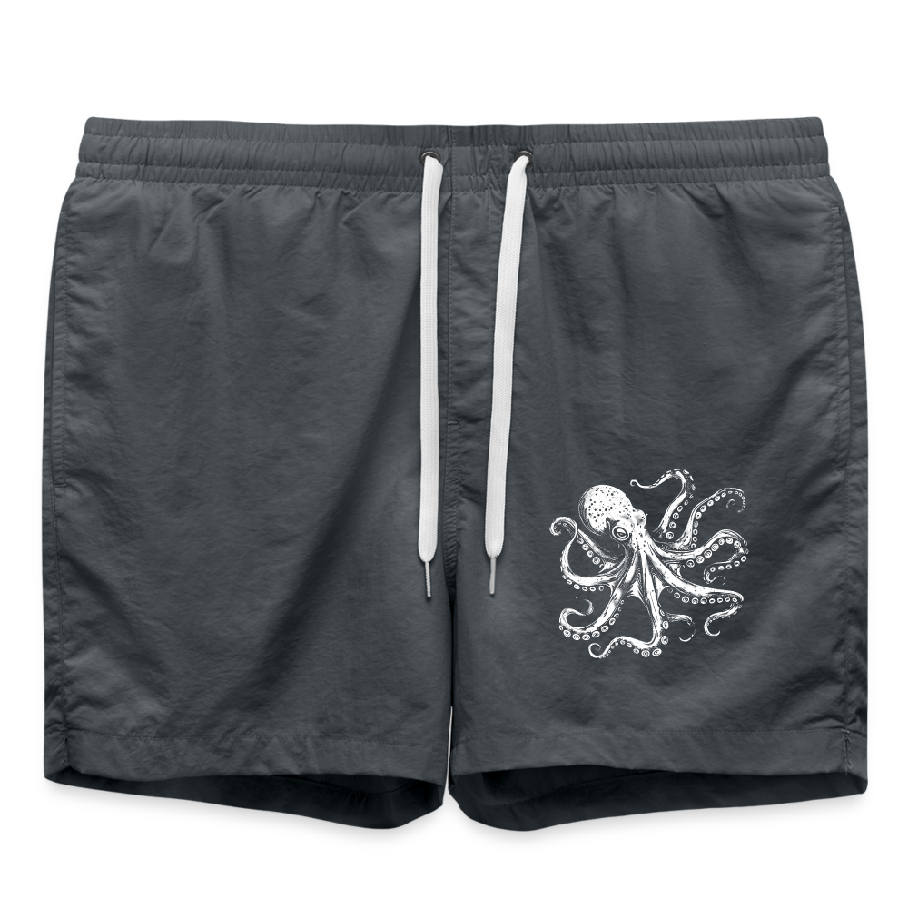 Cooler Oktopus Kraken - Badeshorts Unisex - Anthrazit