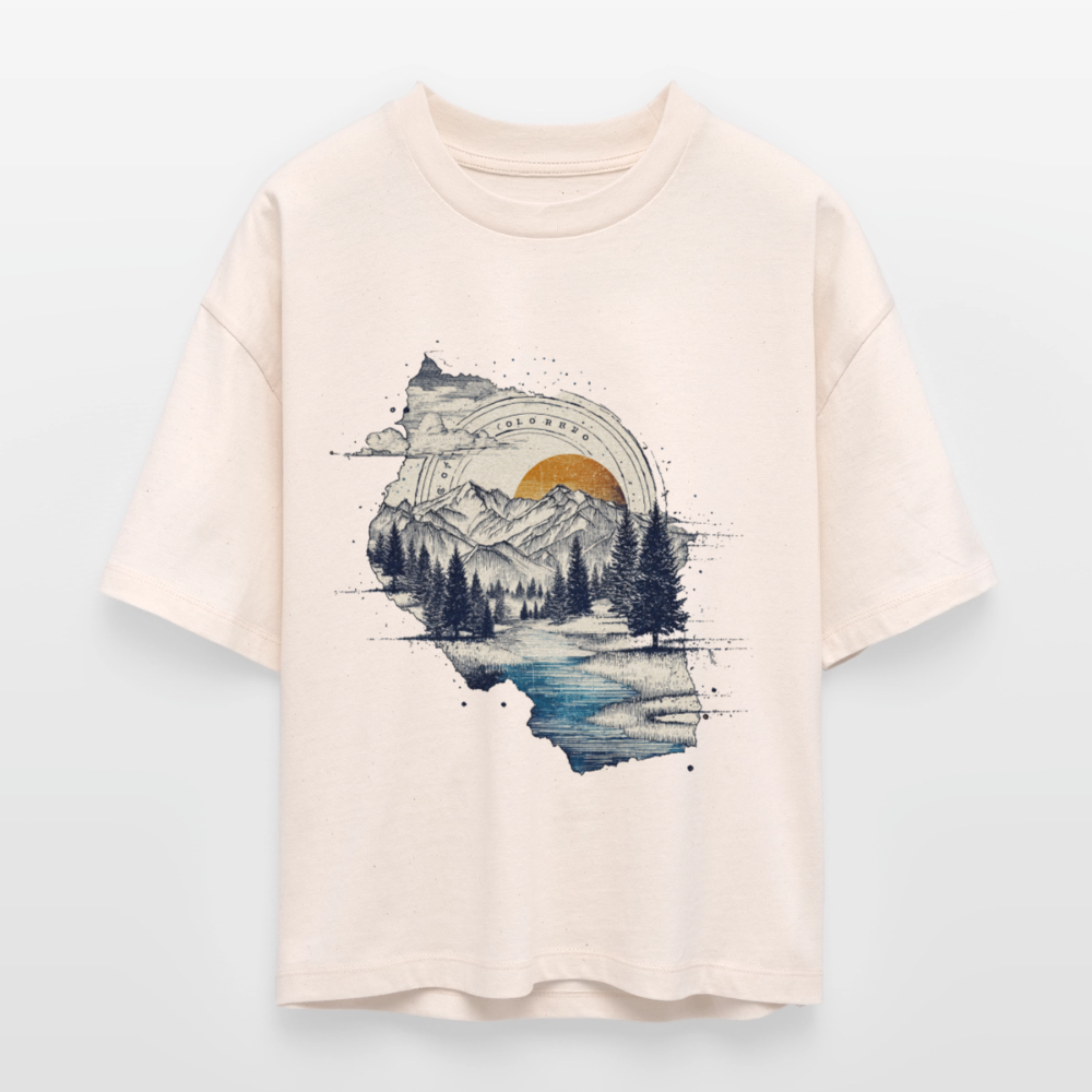 Colorado Peak - Stanley/Stella Frauen Boxy Bio-T-Shirt Nova - by Artful Alchemist