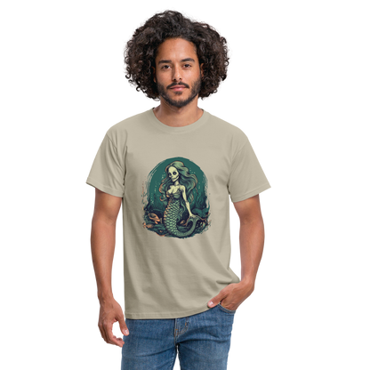 Comic Ghul Zombie Meerjungfrau - Männer T-Shirt - by Artful Alchemist
