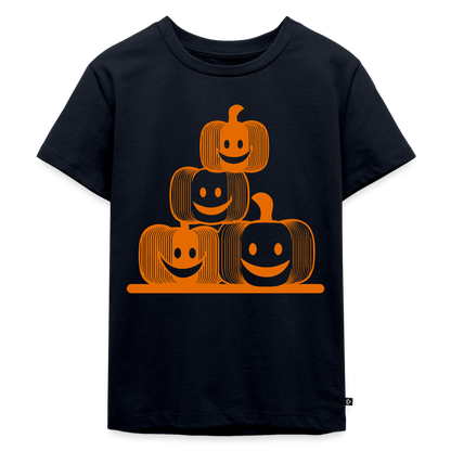 Happy Pumpkin Crew - Kinder Premium T-Shirt - by Artful Alchemist