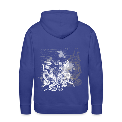 Vintage Steampunk Oktopus Motiv - Männer Premium Hoodie - by Artful Alchemist