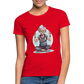 Coole Yoga Oma - Meditation im besten Alter  - Frauen T-Shirt - Rot