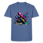 DJ Oktopus – Wenn Tiefsee auf Vinyl trifft - Männer Premium Bio T-Shirt - Taubenblau