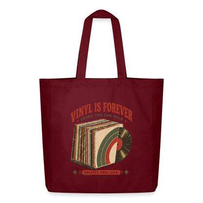 Vinyl Is Forever - Midweight recycelter Stoffbeutel von Stanley/Stella - by Artful Alchemist