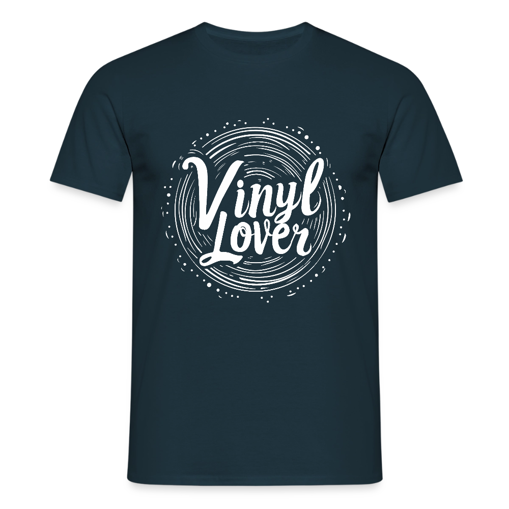 Vinyl Lover – Analog Soul - Männer T-Shirt - by Artful Alchemist
