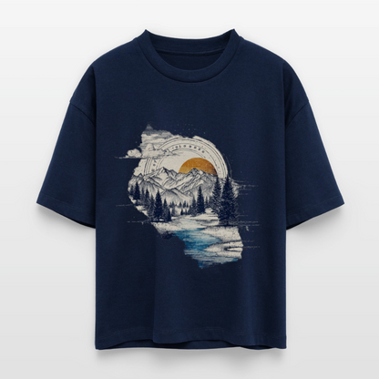 Colorado Peak - Stanley/Stella Frauen Boxy Bio-T-Shirt Nova - by Artful Alchemist