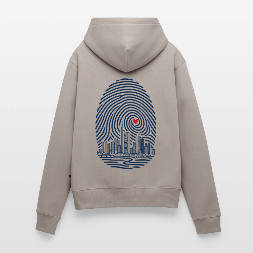 Frankfurt im Herzen - Frauen Premium Hoodie - by Artful Alchemist