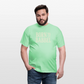 Born to Babbel – Hessisches Statement - Männer T-Shirt - Mintgrün