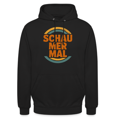 „Schau Mer Mal“ – Retro Look aus Hessen - Unisex Hoodie - by Artful Alchemist