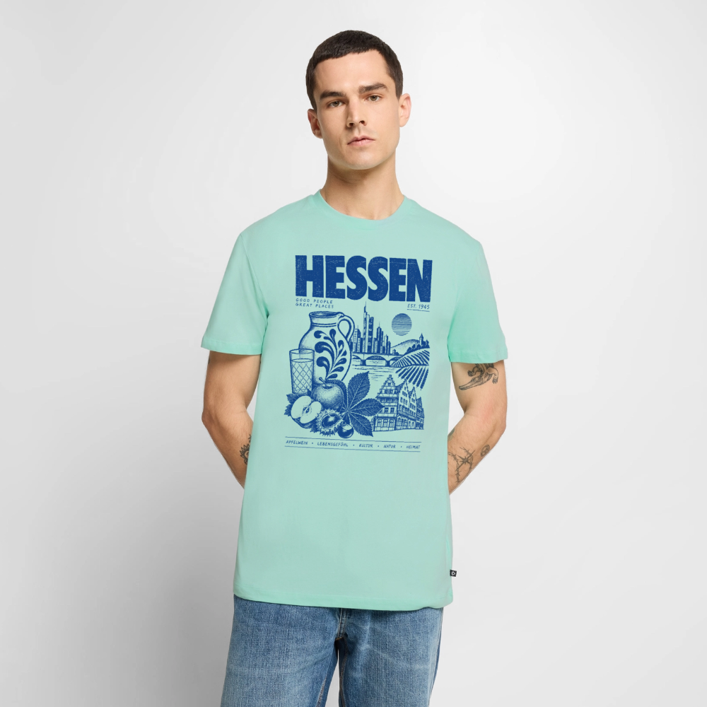 Hessen – Männer Premium T-Shirt - Mint 