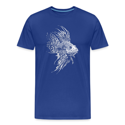 Rotfeuerfisch - Monochrom - Männer Premium T-Shirt - by Artful Alchemist