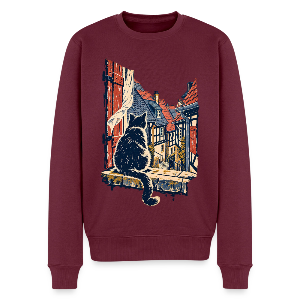 Altstadt-Katze – Männer Premium Pullover - by Artful Alchemist