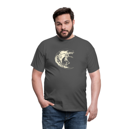 Cooles Surfer Skelett - Männer T-Shirt - by Artful Alchemist