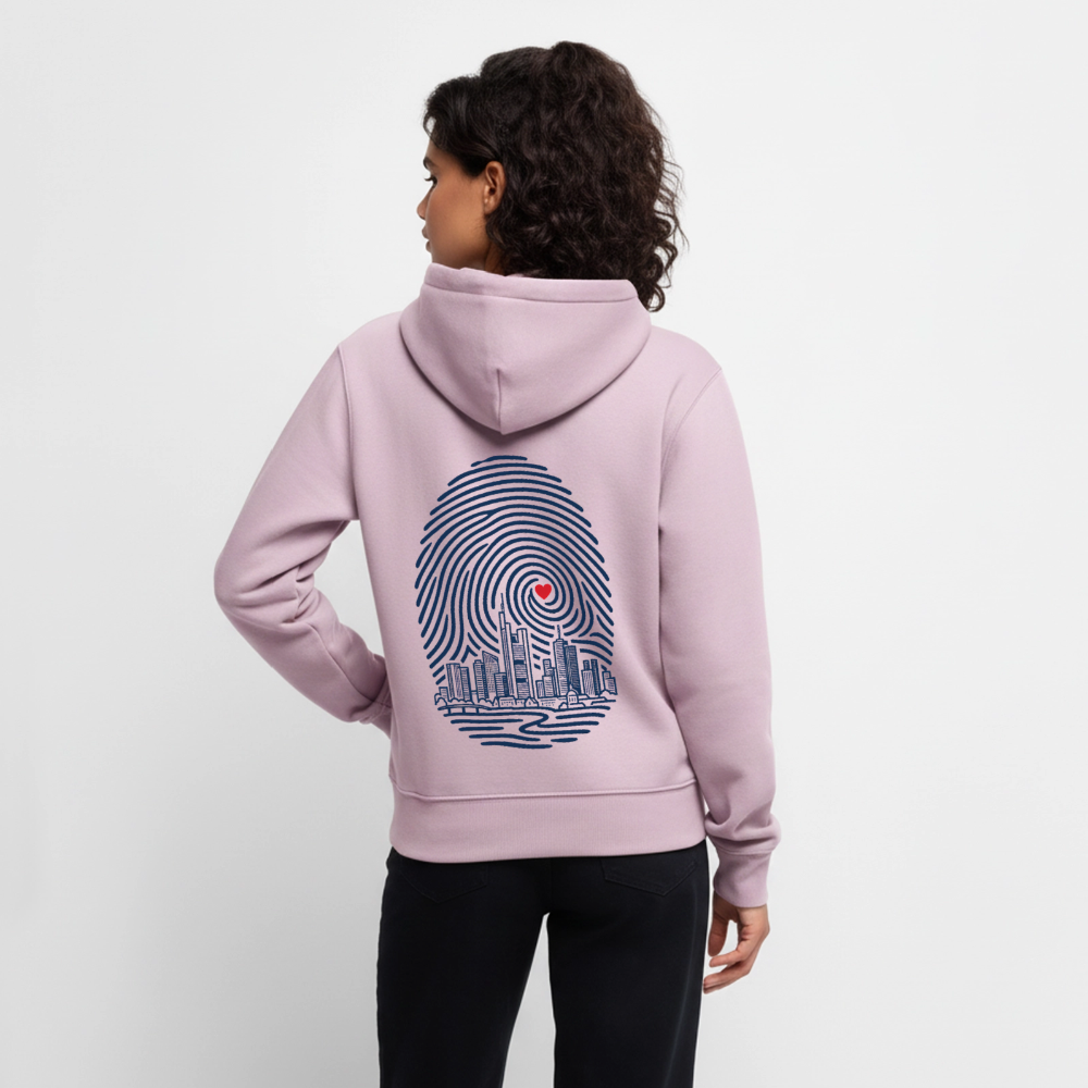 Frankfurt im Herzen - Frauen Premium Hoodie - by Artful Alchemist