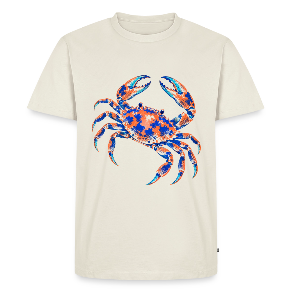Crab Ink – Männer Premium T-Shirt - Naturweiß