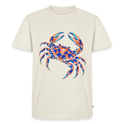 Crab Ink – Männer Premium T-Shirt - Naturweiß