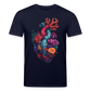 Ocean Heart - Stanley/Stella Unisex Bio-T-Shirt CREATOR - Navy