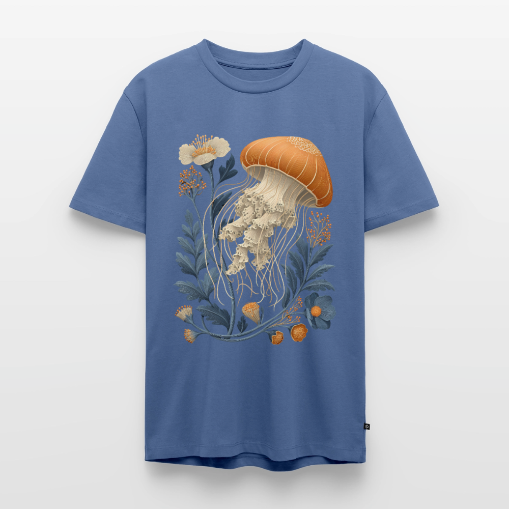 Florale Qualle - Männer Premium T-Shirt - by Artful Alchemist