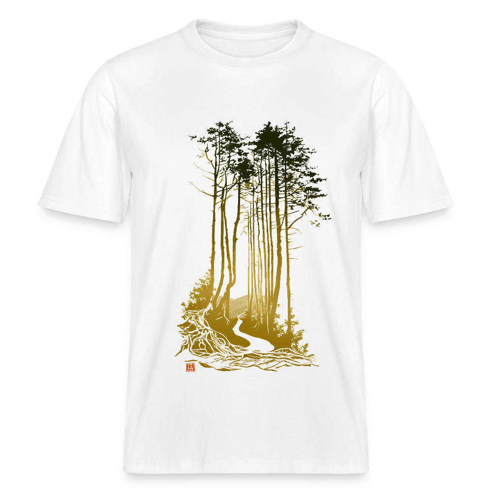 Waldpfad – Relaxed Fit Unisex Organic T-Shirt - by Artful Alchemist