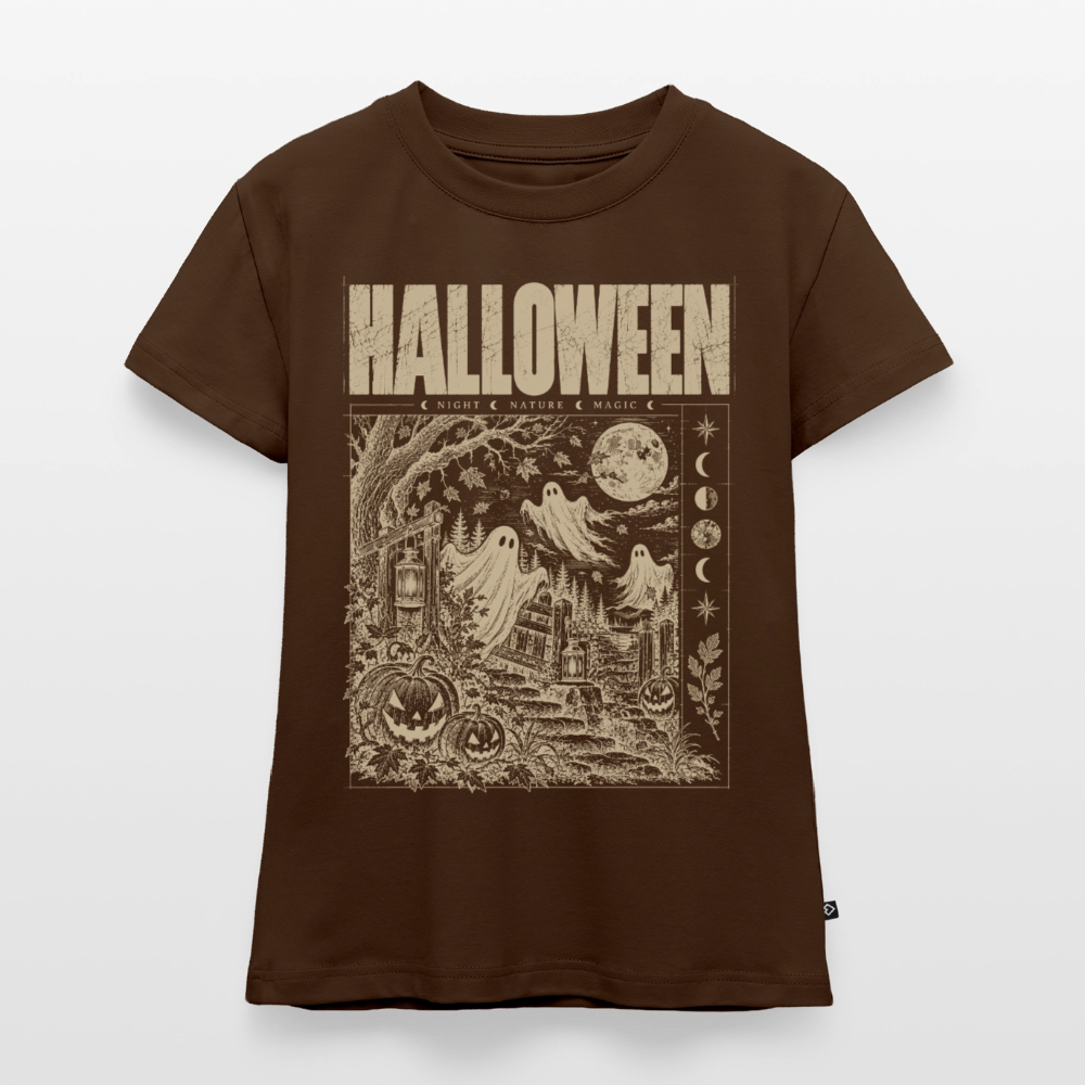 Halloween Night – Damen Bio-T-Shirt Slim Fit - by Artful Alchemist