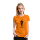 Kleine Hexe - Frauen Premium T-Shirt - Orange