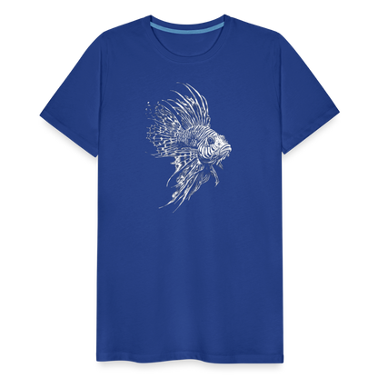 Rotfeuerfisch - Monochrom - Männer Premium T-Shirt - by Artful Alchemist