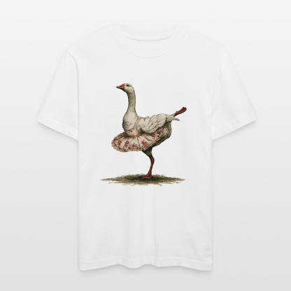 Gänseballerina - RELAXED FIT Unisex Organic T-Shirt - by Artful Alchemist