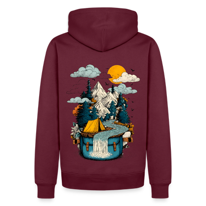 World in a Pack – Adventure Surrealism - Männer Premium Hoodie - by Artful Alchemist