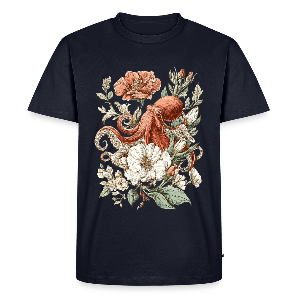 Leviathan Bloom – Vintage Octopus - Männer Premium T-Shirt - by Artful Alchemist