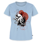 Oktopus Design – Tiefsee trifft Kunst - Frauen Premium Bio T-Shirt - Hellblau