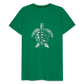 Meeresschildkröte  - Monochrom - Männer Premium T-Shirt - Kelly Green