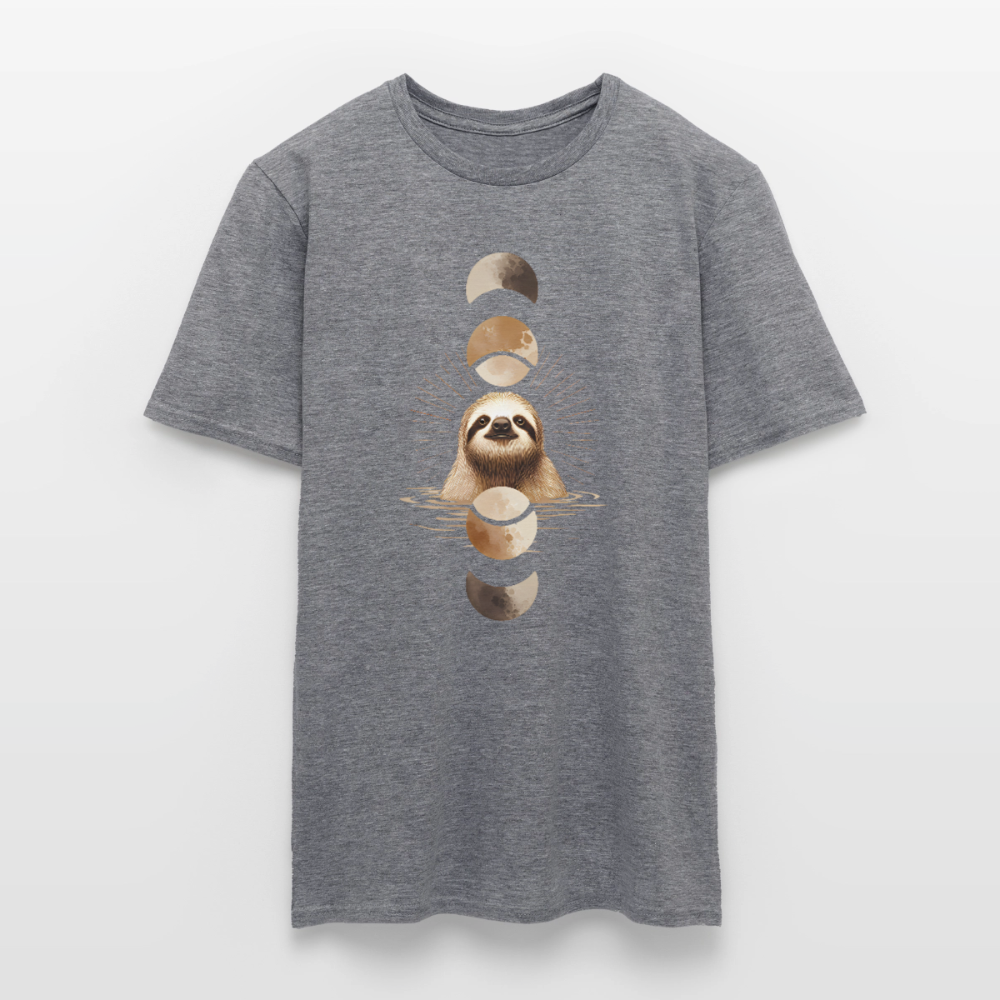 Lunar Sloth – Spirituelles Faultier - Männer T-Shirt - by Artful Alchemist