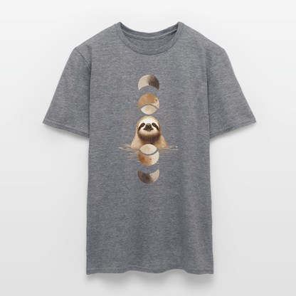 Lunar Sloth – Spirituelles Faultier - Männer T-Shirt - by Artful Alchemist