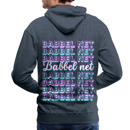 Babbel net - Hessisch Mundart - Männer Premium Hoodie - by Artful Alchemist