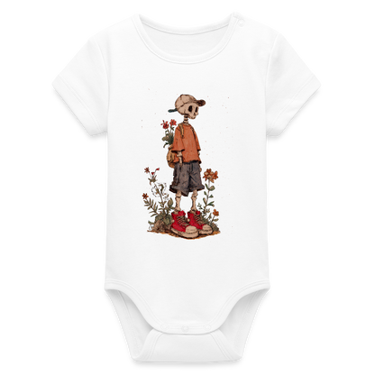 Skeleton Boy - Stanley/Stella Baby Bio Kurzarm-Body - by Artful Alchemist