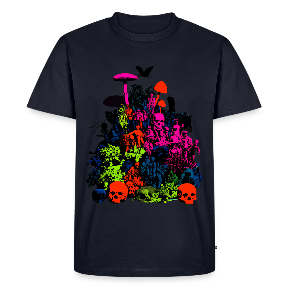 Neon Oddities – Männer Premium T-Shirt - Navy