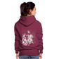 Vintage Steampunk Oktopus Motiv - Frauen Premium Hoodie - Bordeaux