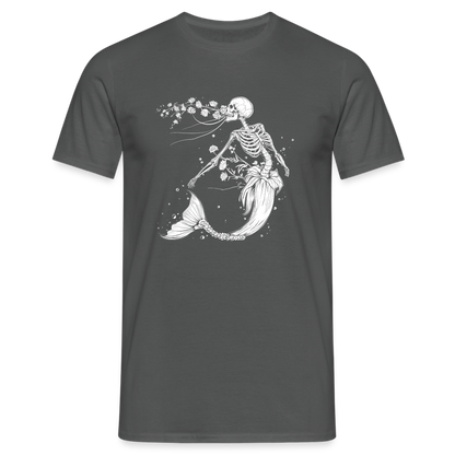 Florale Skelett Meerjungfrau - Männer T-Shirt - by Artful Alchemist