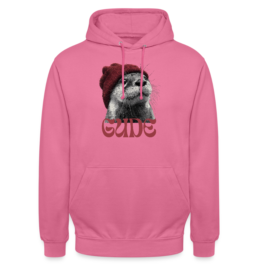 Gude Otter - Unisex Hoodie - Pink
