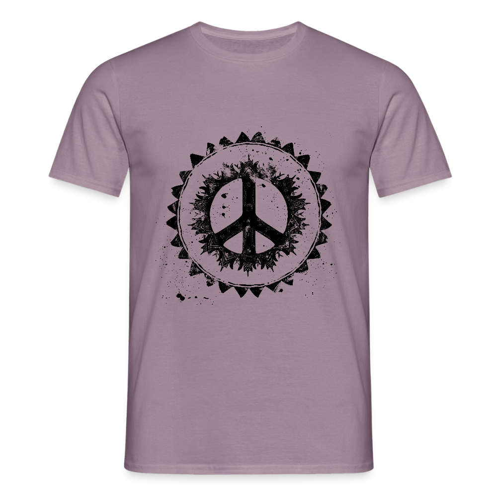 Urban Retro Peace Zeichen - Männer T-Shirt - by Artful Alchemist